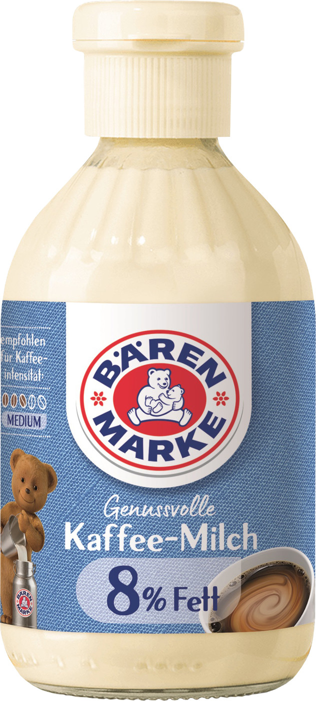 Bärenmarke Genussvolle Kaffee-Milch 8% Fett 340G Bärenmarke Genussvolle Kaffee-Milch 8% Fett 340G