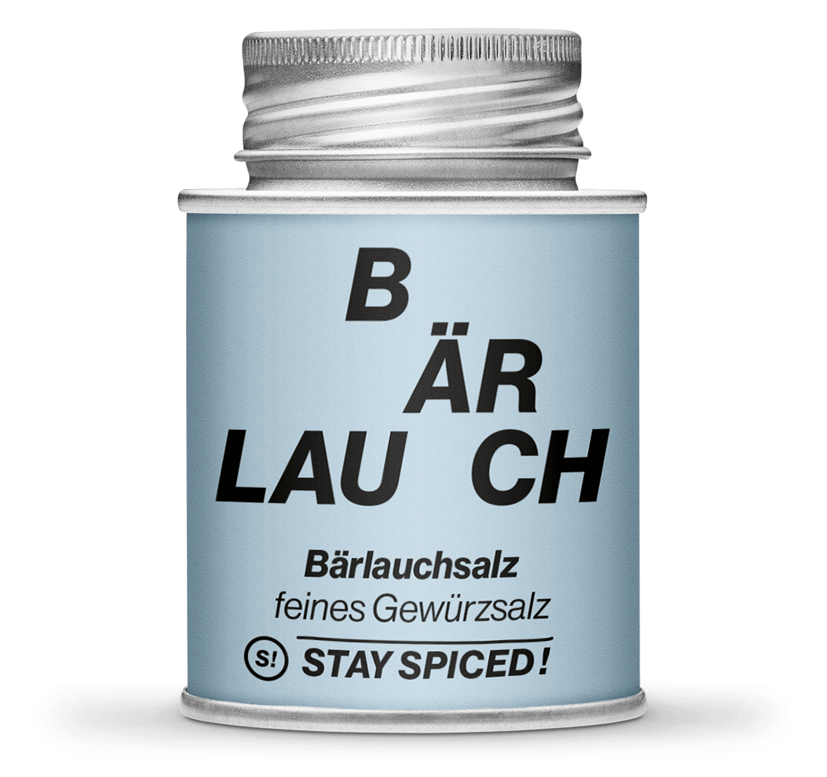 Bärlauchsalz, 170ml Schraubdose Bärlauchsalz, 170ml Schraubdose