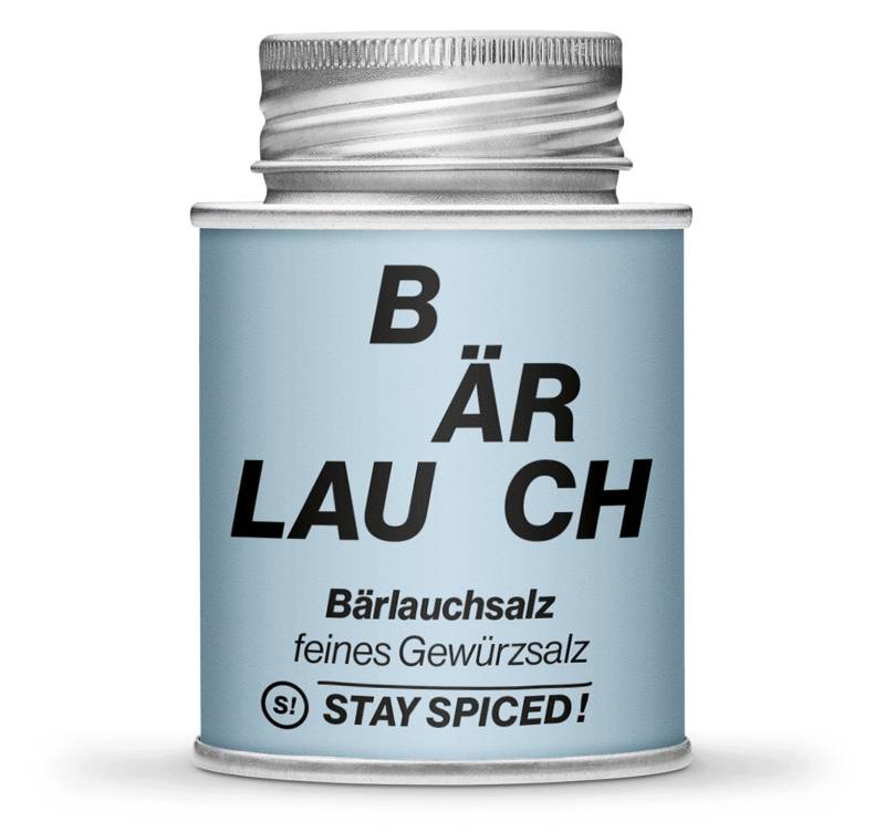 Bärlauchsalz, 170ml Schraubdose