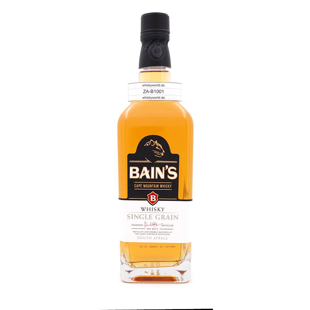 Bain's Cape Mountain Single Grain Whisky 0,70 L/ 40.0% vol Bain's Cape Mountain Single Grain Whisky 0,70 L/ 40.0% vol