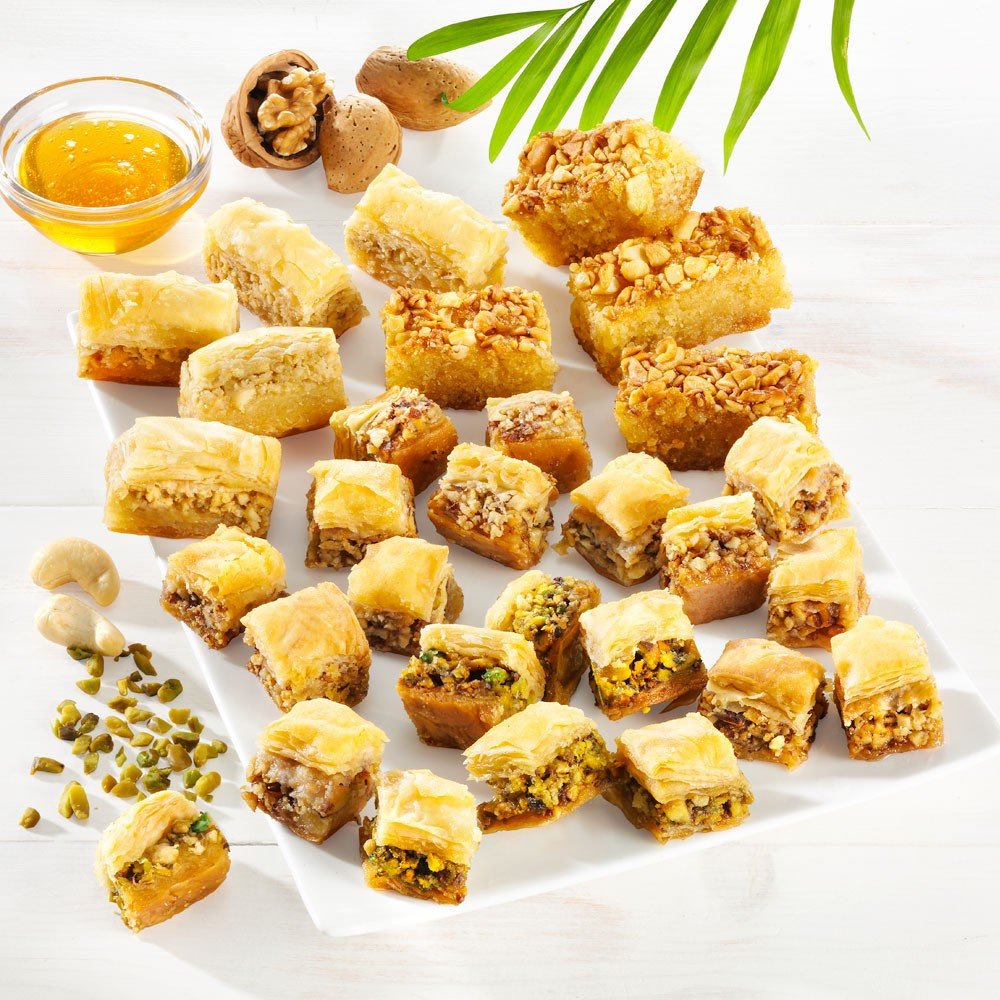 Baklava (Baklawa) Premium Mix von El Salam Bäckerei & Konditorei