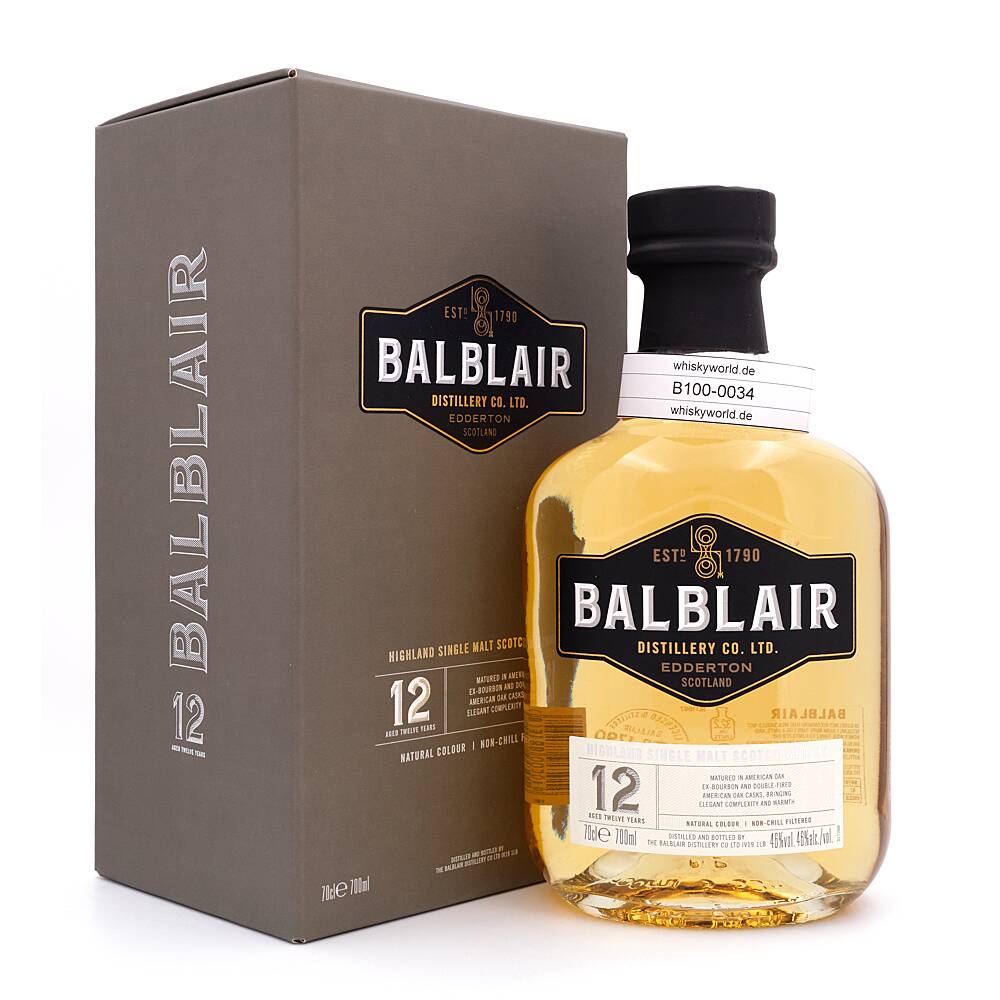 Balblair 12 Jahre 0,70 L/ 46.0% vol Balblair 12 Jahre 0,70 L/ 46.0% vol