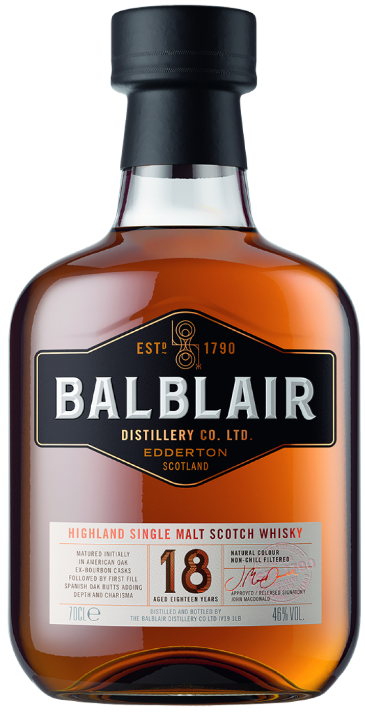 Balblair 18 Years Old Single Malt Scotch Whisky Balblair 18 Years Old Single Malt Scotch Whisky