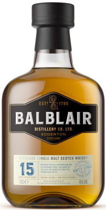 Balblair Whisky 15 Jahre 46% 0,7L Balblair Whisky 15 Jahre 46% 0,7L