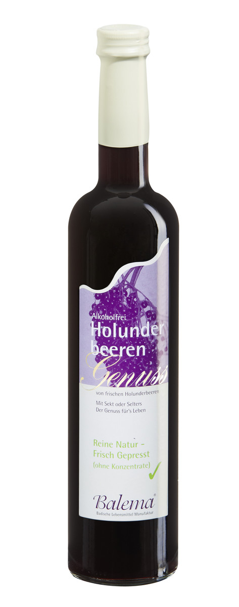 Balema Holunderbeeren Genuss 0,5l Balema Holunderbeeren Genuss 0,5l