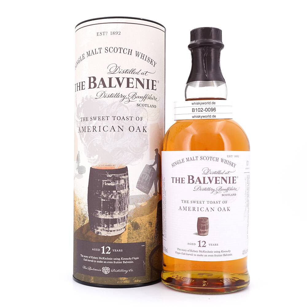Balvenie 12 Jahre American Oak 0,70 L/ 43.0% vol Balvenie 12 Jahre American Oak 0,70 L/ 43.0% vol