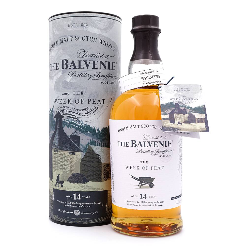 Balvenie 14 Jahre The Week of Peat 0,70 L/ 48.3% vol