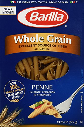 Barilla All Natural Whole Grain Penne Pasta 13.25 Oz Pack of 2 Barilla All Natural Whole Grain Penne Pasta 13.25 Oz Pack of 2