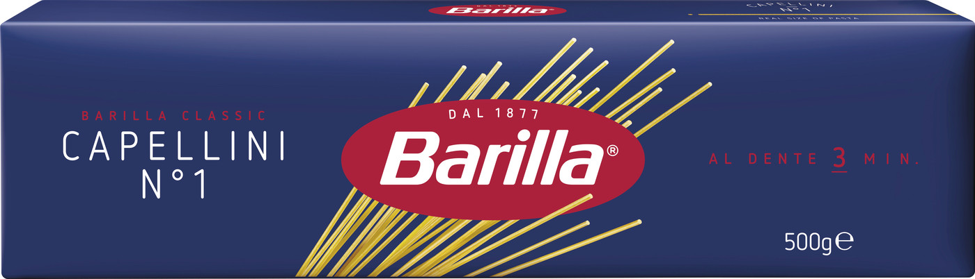 Barilla Nudeln Capellini No.1 500G Barilla Nudeln Capellini No.1 500G
