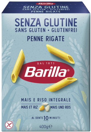 Barilla Nudeln Penne Rigate glutenfrei 400G Barilla Nudeln Penne Rigate glutenfrei 400G
