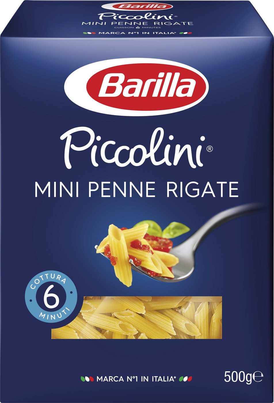 Barilla Nudeln Piccolini Mini Penne Rigate 500G Barilla Nudeln Piccolini Mini Penne Rigate 500G