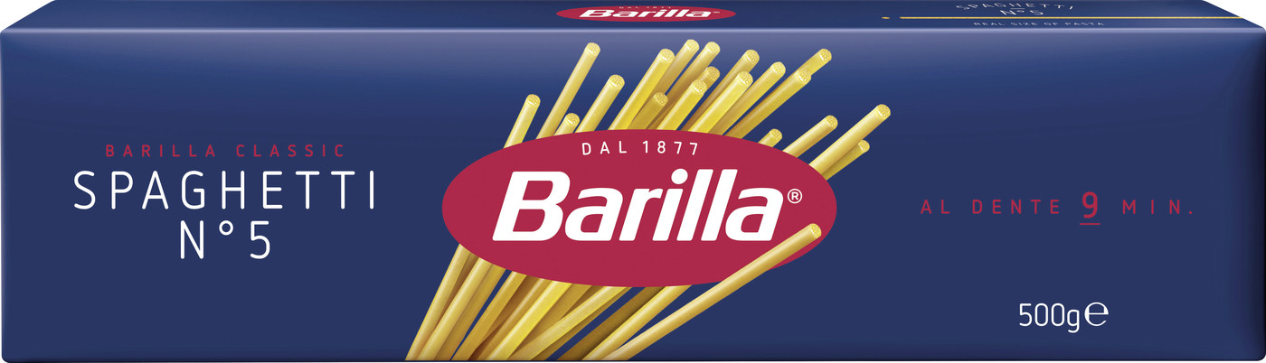 Barilla Nudeln Spaghetti No.5 500G Barilla Nudeln Spaghetti No.5 500G
