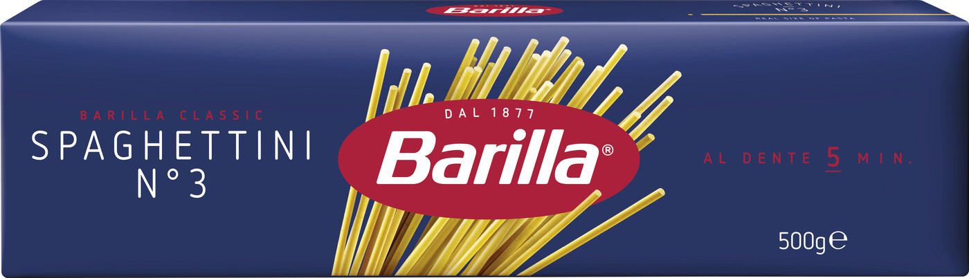 Barilla Nudeln Spaghettini No.3 500G