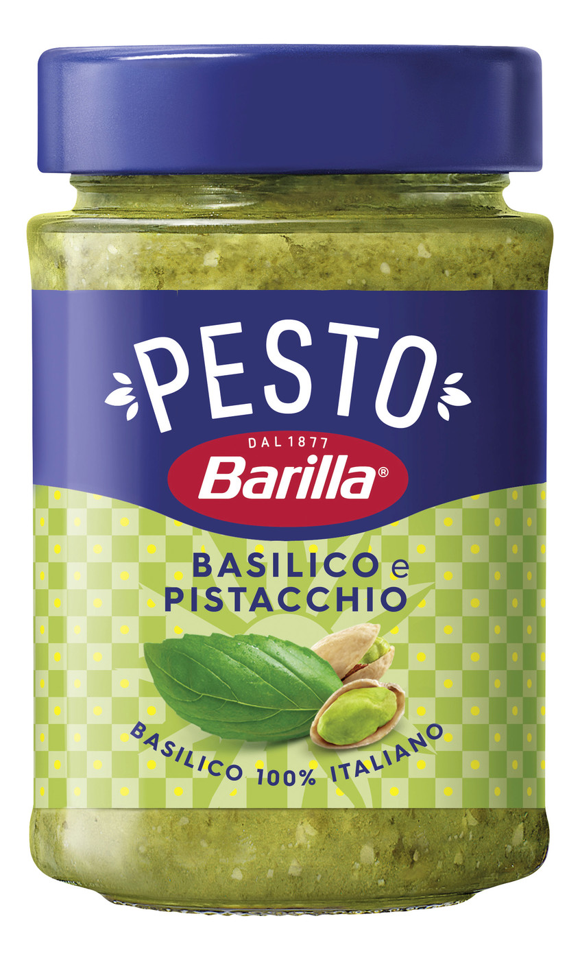 Barilla Pesto Basilico E Pistacchio 190G