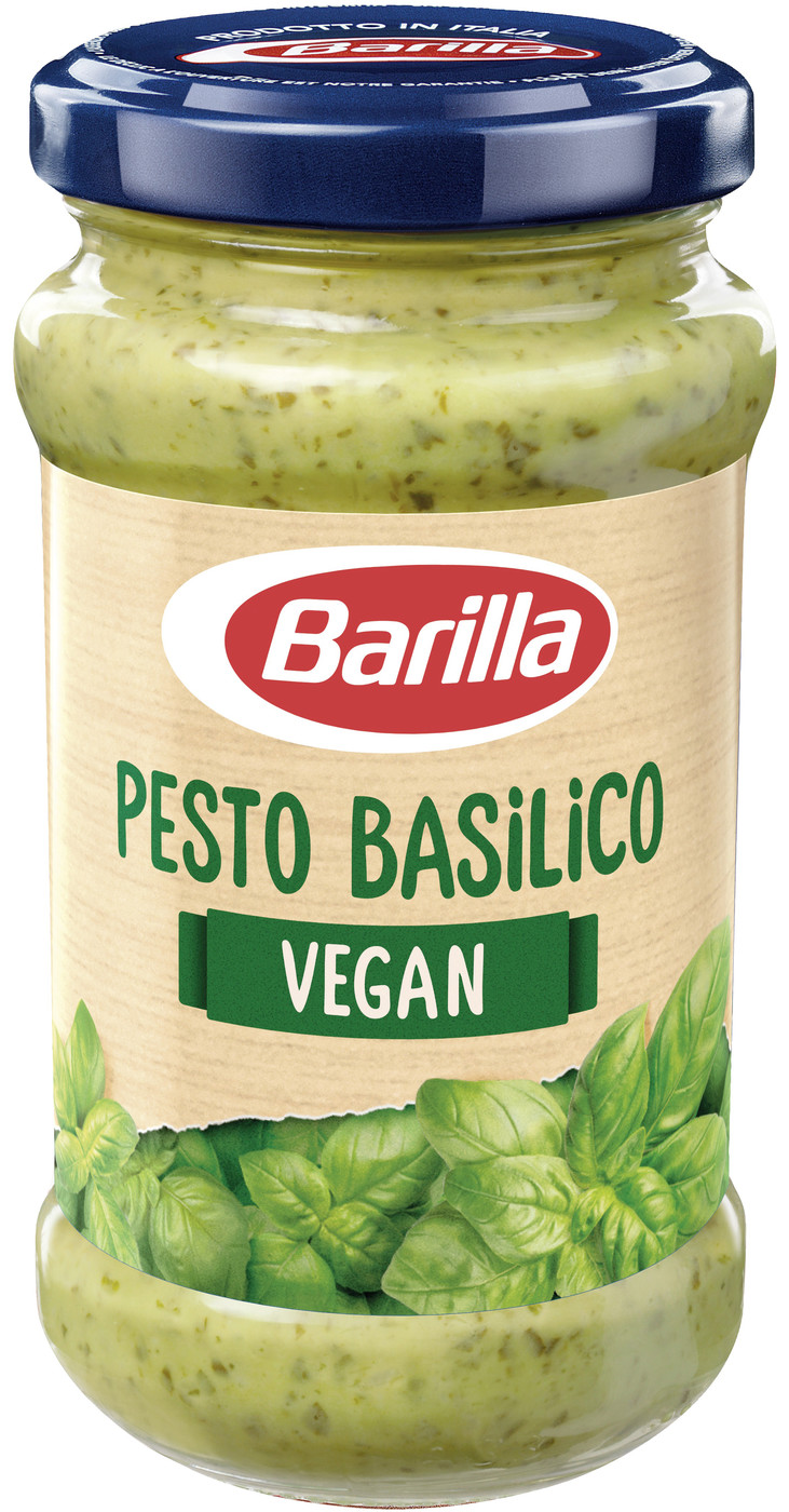 Barilla Pesto Basilico vegan 195G Barilla Pesto Basilico vegan 195G