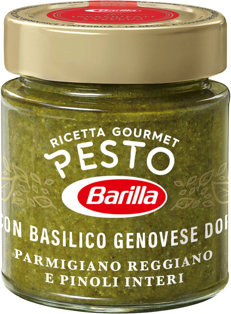 Barilla Pesto Con Basilico Genovese DOP 135G