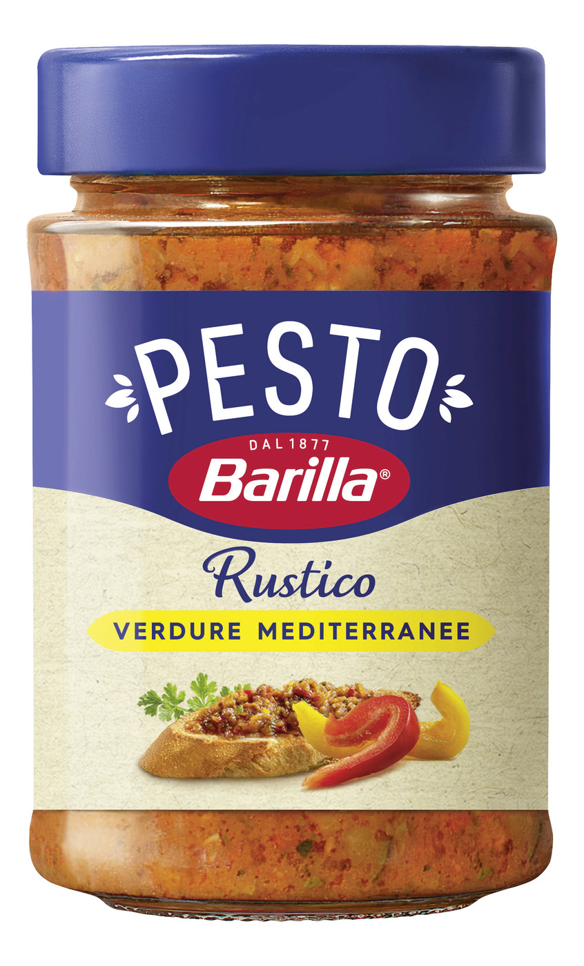 Barilla Pesto Rustico Mediterraneo 200G