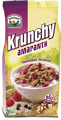 Barnhouse Bio Krunchy Amaranth Himbeer-Aronia (12 x 375 gr) von Barnhouse