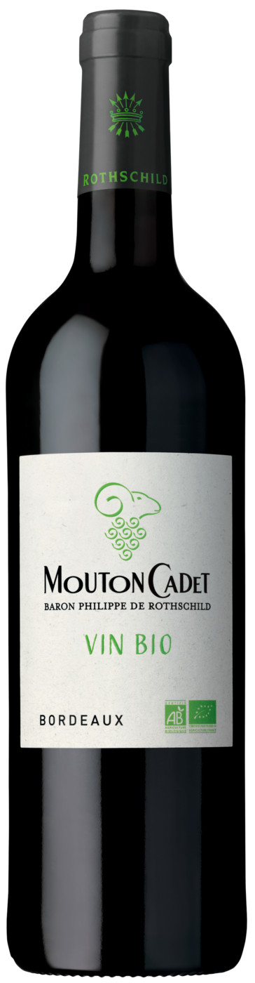 Baron Philippe de Rothschild Bio Mouton Cadet Bordeaux AOC 0,75L Baron Philippe de Rothschild Bio Mouton Cadet Bordeaux AOC 0,75L
