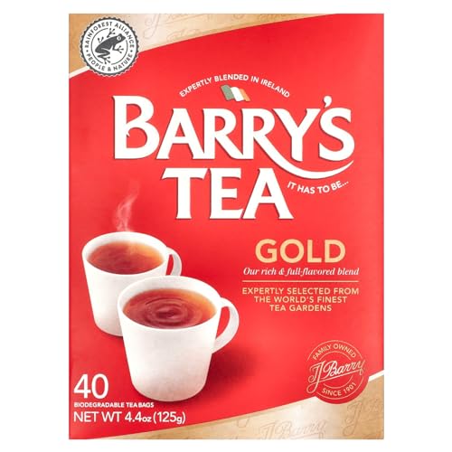 Barrys Tee gold 40 Säcke 125 g (Sektflöten) von Barry's Tea