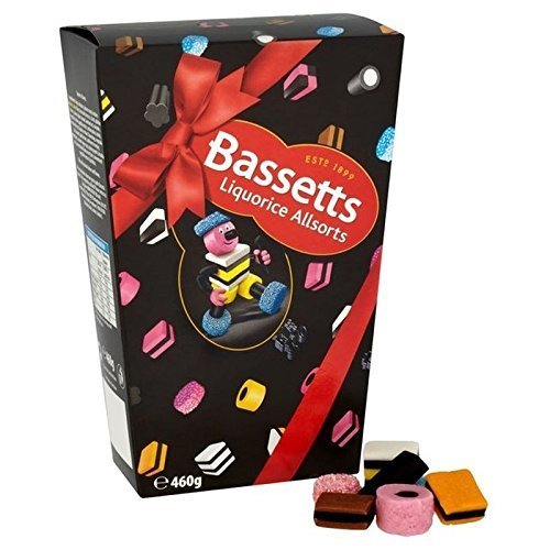 Bassetts Liquorice Allsorts Carton 460g - Pack of 6 by Cadbury
