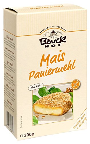 Bauckhof Bio Bauck Bio Mais Paniermehl, glutenfrei (12 x 200 gr)