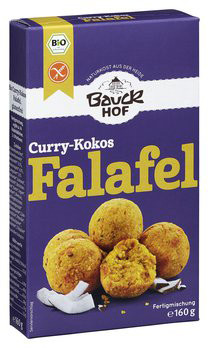 Bauckhof Bio Curry-Kokos Falafel 160G Bauckhof Bio Curry-Kokos Falafel 160G