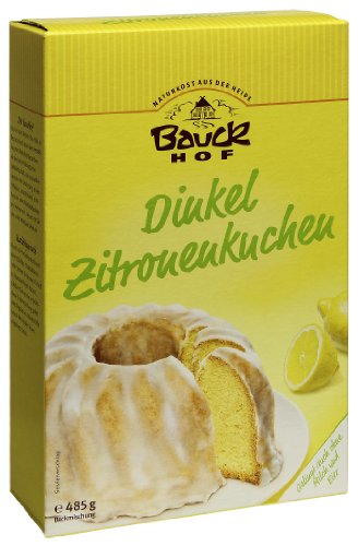 Bauckhof Dinkel Zitronenkuchen, 2-er Pack (2 x 485 g) - Bio von Bauckhof