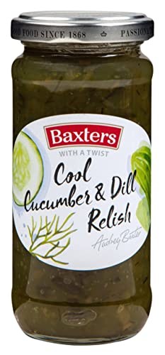 Baxters Cool Gurken und Dill Relish, 220 g, 6 Stück