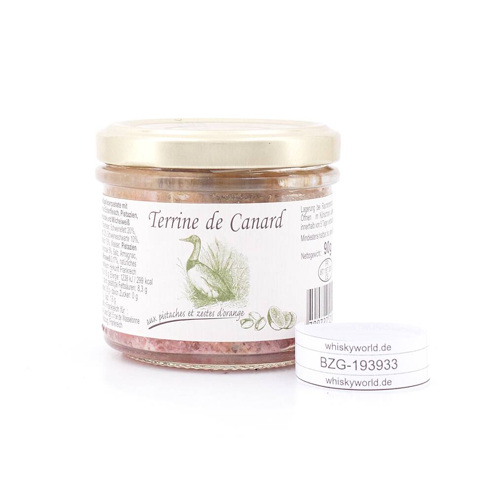 Beauharnais-CARLANT Ententerrine mit Pistazien & 90 g Beauharnais-CARLANT Ententerrine mit Pistazien & 90 g