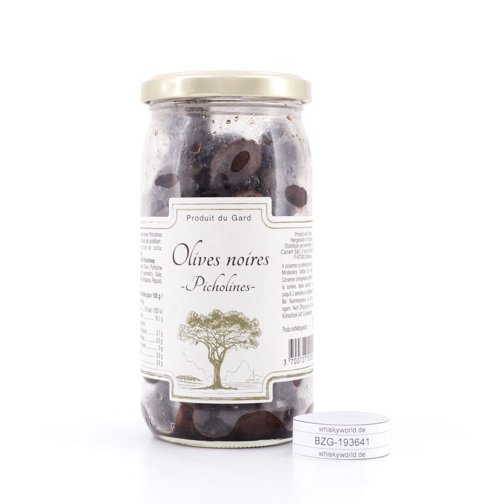 Beauharnais-CARLANT Olives noires -Picholines- 200 g