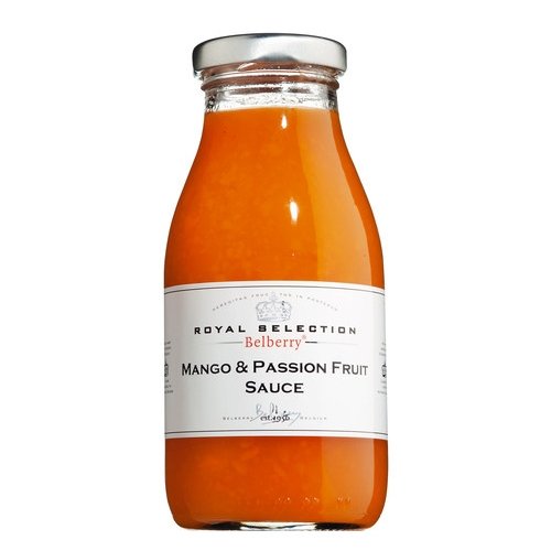 Belberry Mango & Maracuja Fruchtsauce, 250ml. von Belberry