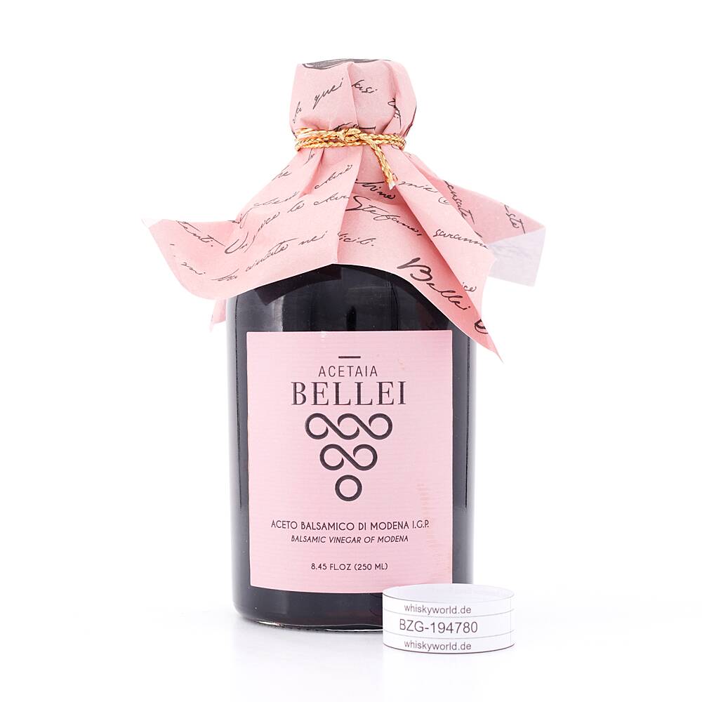 Bellei ACETO BASALMICO Rosa Basalmico Essig aus 0,250 L Bellei ACETO BASALMICO Rosa Basalmico Essig aus 0,250 L