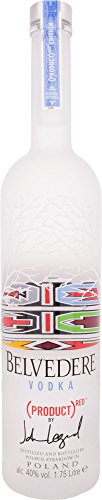 Belvedere Vodka RED Limited Edition by Esther Mahlangu 40% Vol. 1,75 l Belvedere Vodka RED Limited Edition by Esther Mahlangu 40% Vol. 1,75 l