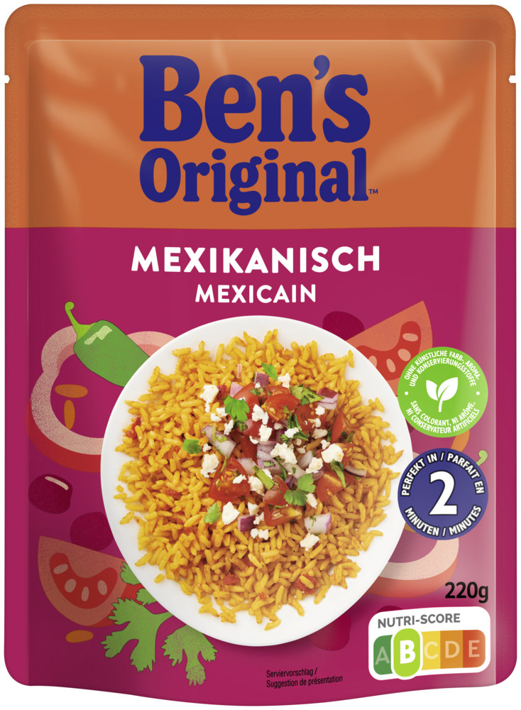 Ben's Original Express Reis Mexikanisch 220G