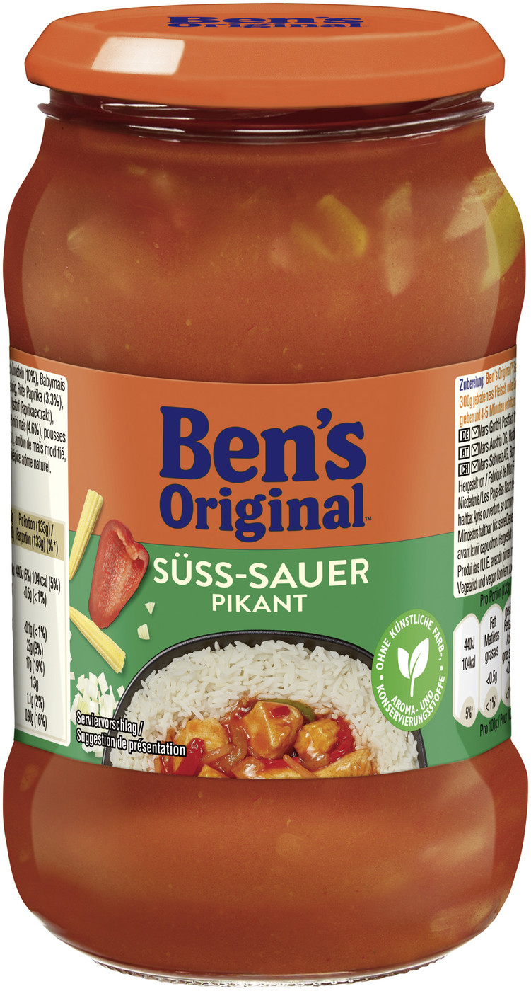 Ben's Original Sauce Süss-Sauer Pikant 400G