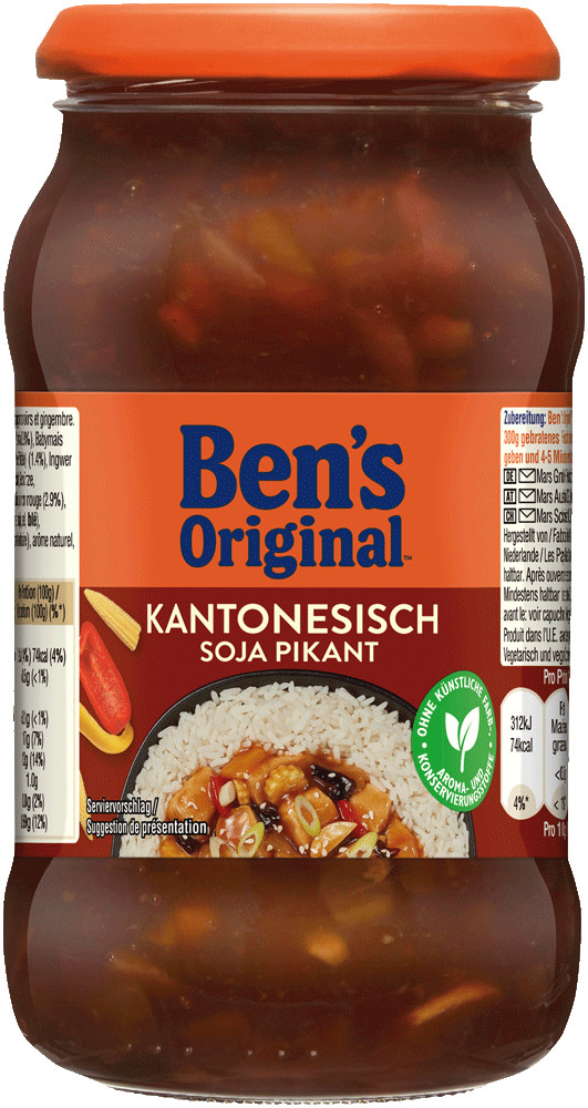 Ben's Original Sauce kantonesisch Soja pikant 400G