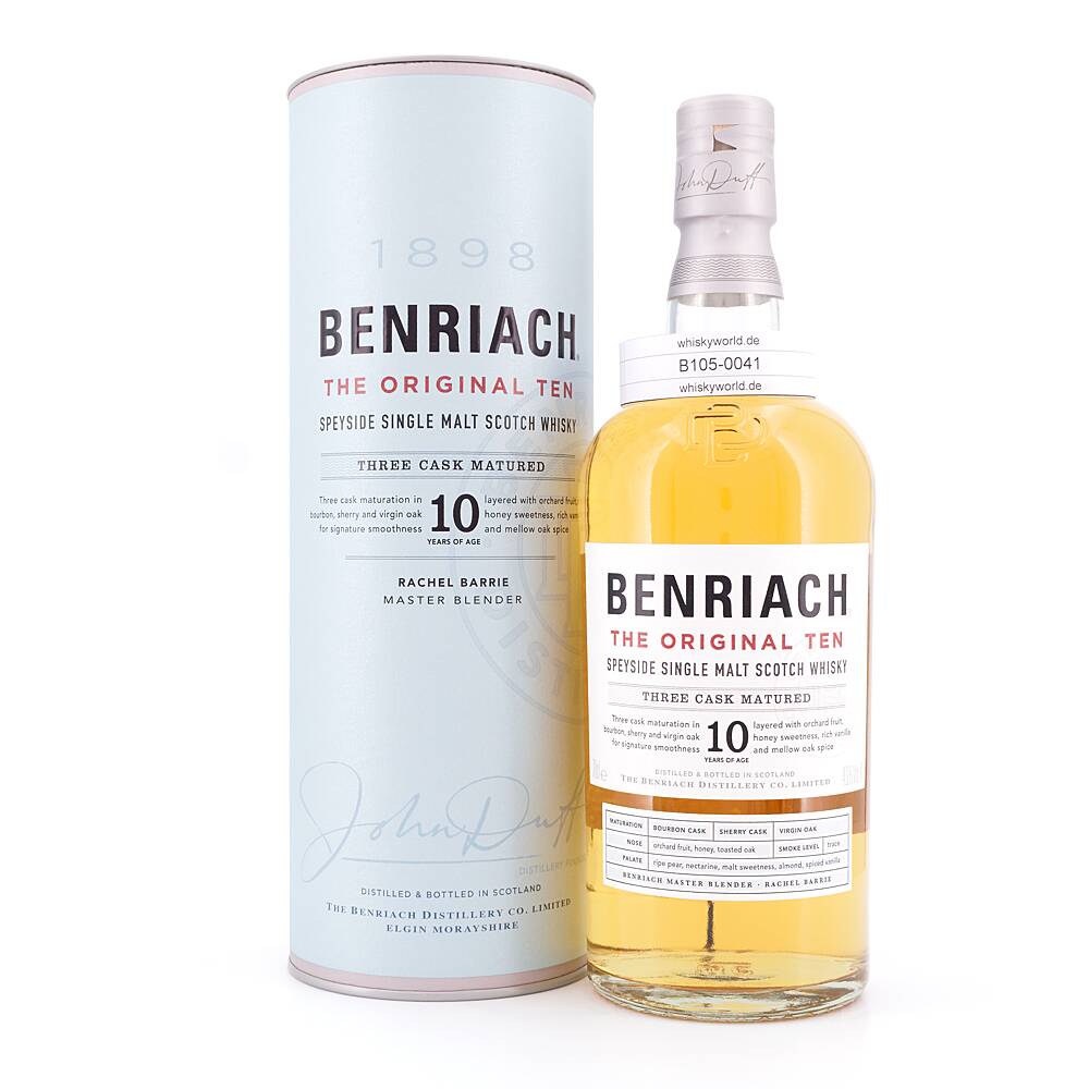 Benriach The Original Ten 0,70 L/ 43.0% vol Benriach The Original Ten 0,70 L/ 43.0% vol