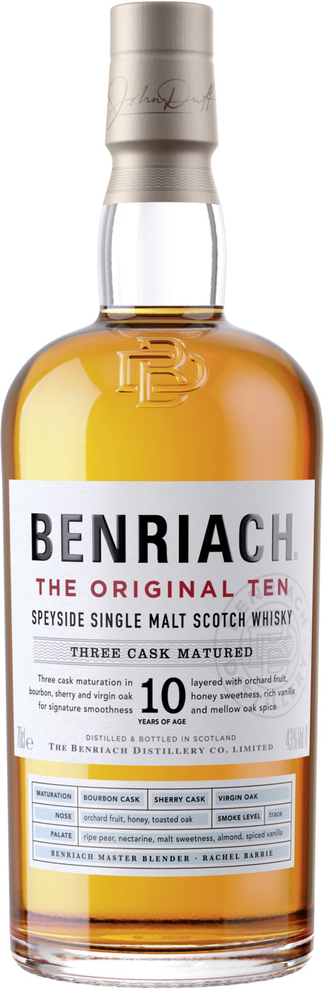 Benriach Whisky 10 Jahre 43% 0,7L Benriach Whisky 10 Jahre 43% 0,7L
