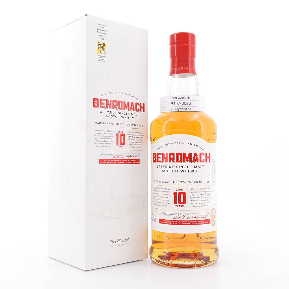 Benromach 10 Jahre 0,70 L/ 43.0% vol Benromach 10 Jahre 0,70 L/ 43.0% vol
