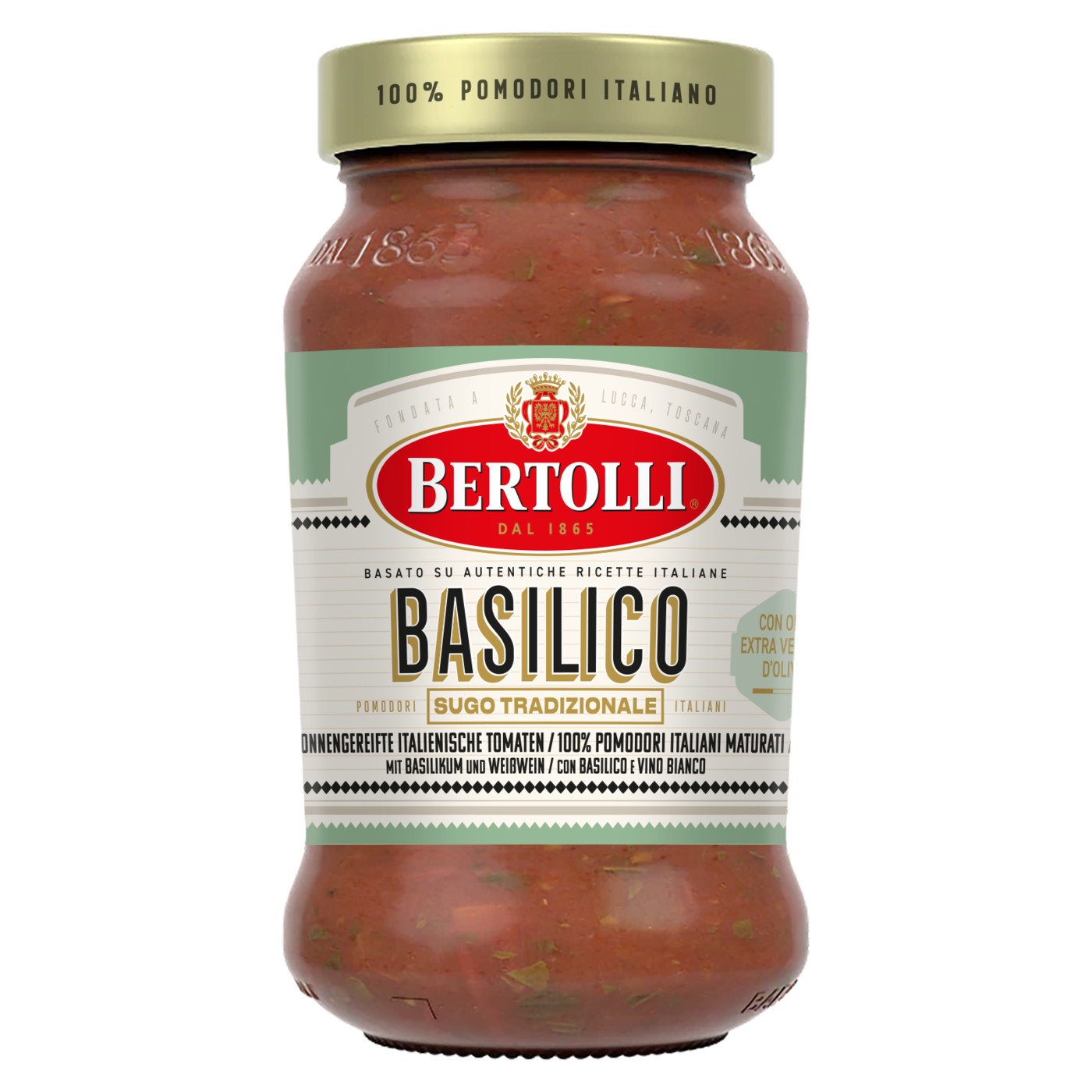 Bertolli Sauce Basilico 400G Bertolli Sauce Basilico 400G