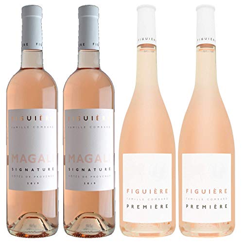 Best Of Provence - Domaine Figuières"Magalie" x2 &"Première" x2 - Rosé Côtes de Provence 2021 75cl von Wine And More