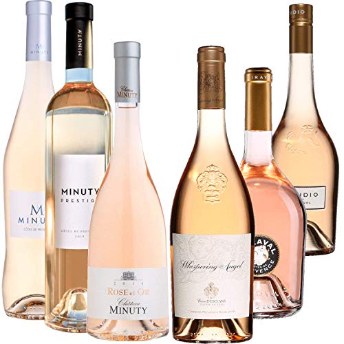 Best Of Provence - Minuty : M & Prestige & Rose et Or/Miraval : Studio & Jolie-pitt/Esclan : Whispering Angel - Rosé Côtes de Provence 2021 75cl Best Of Provence - Minuty : M & Prestige & Rose et Or/Miraval : Studio & Jolie-pitt/Esclan : Whispering Angel - Rosé Côtes de Provence 2021 75cl von Wine And More