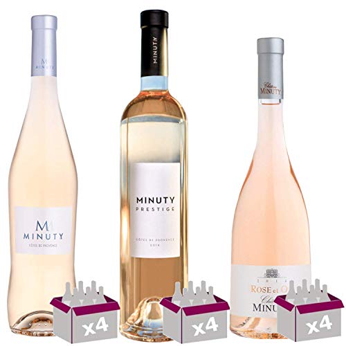 Best Of Provence - Minuty M x4 & Prestige x4 & Rose et Or x4 - Rosé Côtes de Provence 2021 75cl Best Of Provence - Minuty M x4 & Prestige x4 & Rose et Or x4 - Rosé Côtes de Provence 2021 75cl von Wine And More