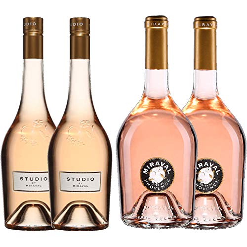 Best Of Provence - Miraval Studio x2 & Jolie-pitt x2 - Rosé Côtes de Provence 2021 75cl von Wine And More