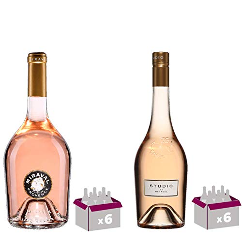 Best Of Provence - Miraval Studio x6 & Jolie-pitt x6 - Rosé Côtes de Provence 2021 75cl von Wine And More