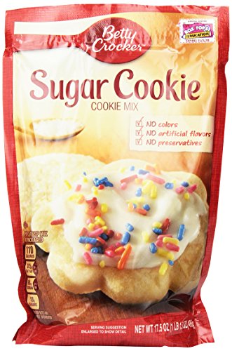 Betty Crocker Cookie Mix, Zucker 17,5 oz 6 Pack Betty Crocker Cookie Mix, Zucker 17,5 oz 6 Pack