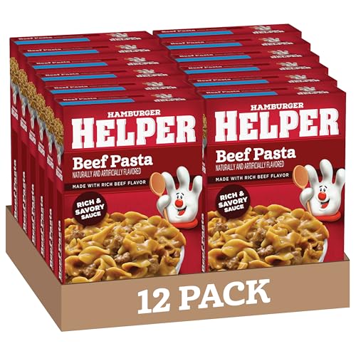 Betty Crocker Dry Meals Hamburger Helper, Beef Pasta, 5.9 Ounce (Pack of 12) von Hamburger Helper
