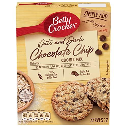 Betty Crocker Hafer- und dunkle Schokoladen-Chips, 250 g Betty Crocker Hafer- und dunkle Schokoladen-Chips, 250 g von Betty Crocker