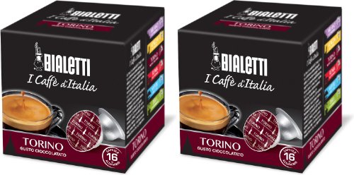 Bialetti Torino Espresso Kapseln, 32 Zählen Bialetti Torino Espresso Kapseln, 32 Zählen von Bialetti